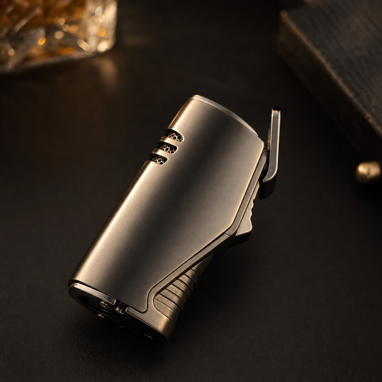 The Torchbearer — Triple-Flame Lighter