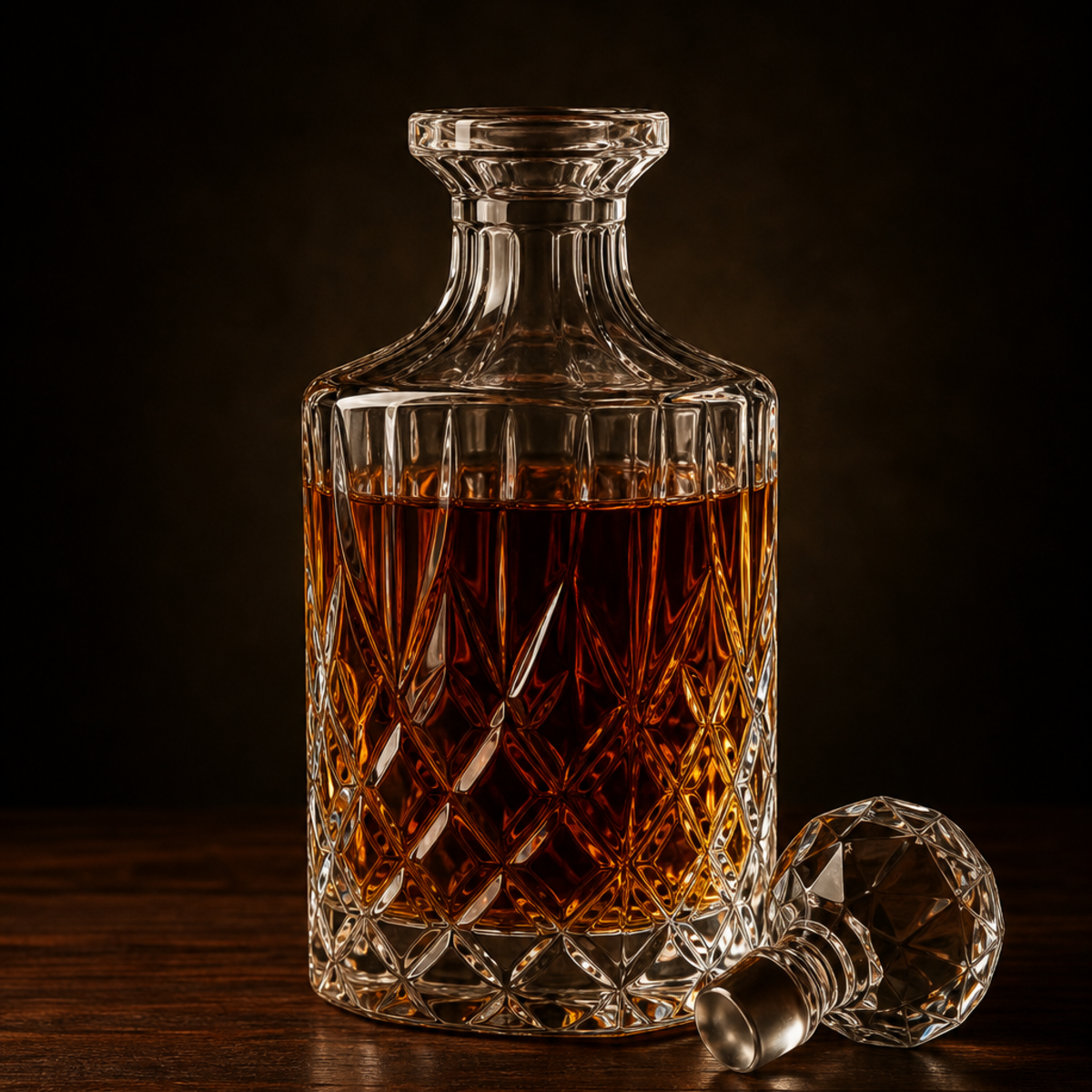 The Decanter — Whisky Carafe & Stopper