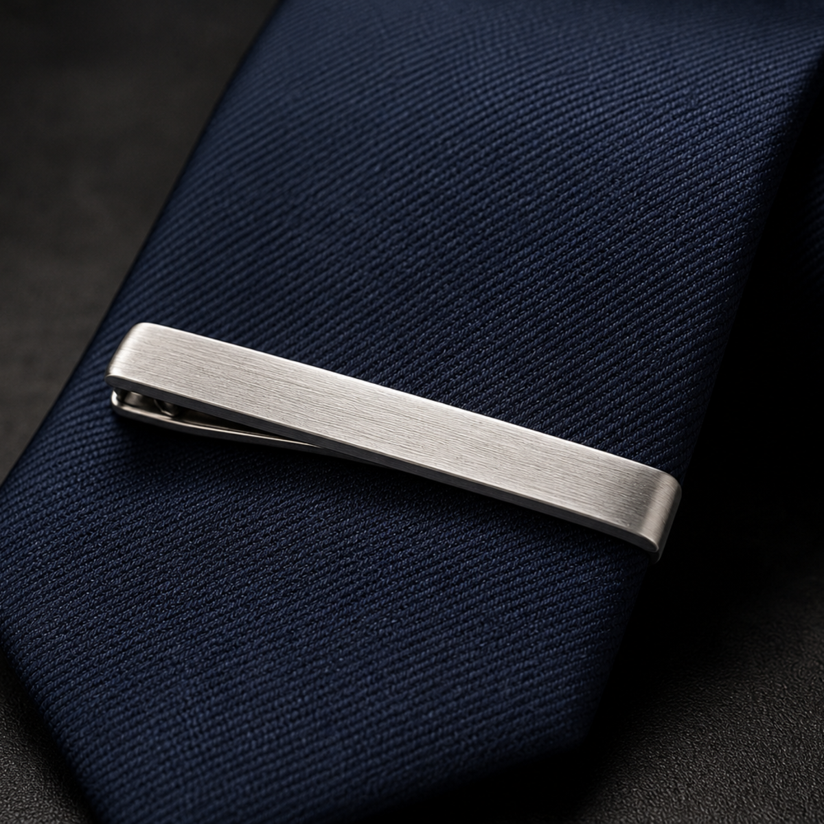 The Fixture — Brushed Tie Bar