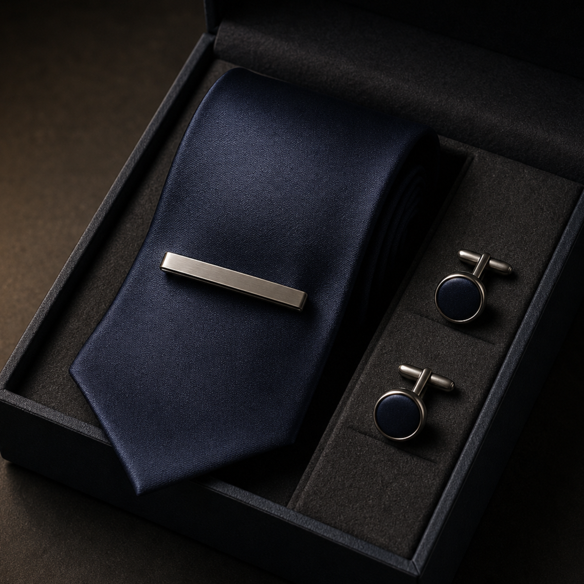 The Full Windsor — Tie, Bar & Cufflink Case