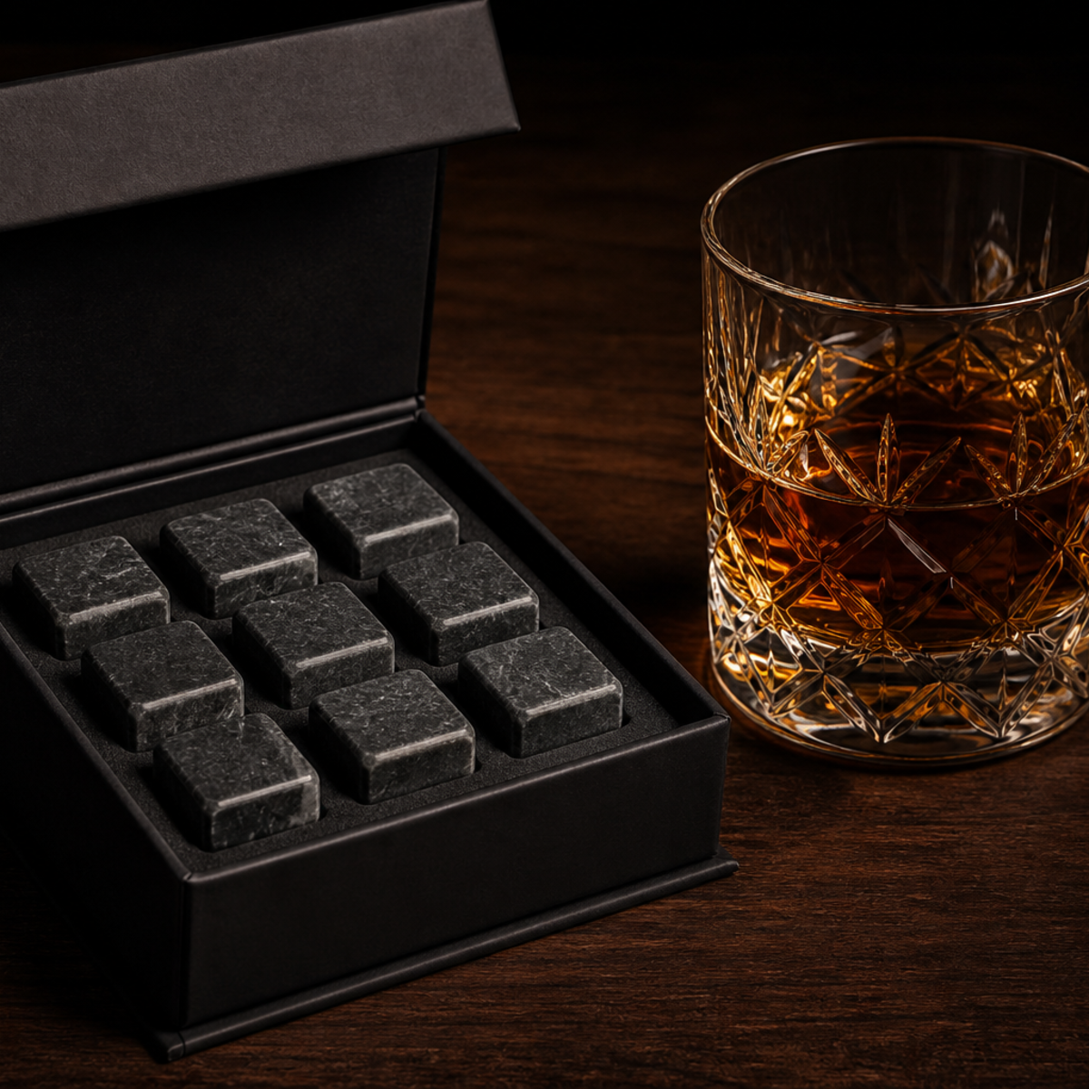 The Glacier — Whisky Stone Set