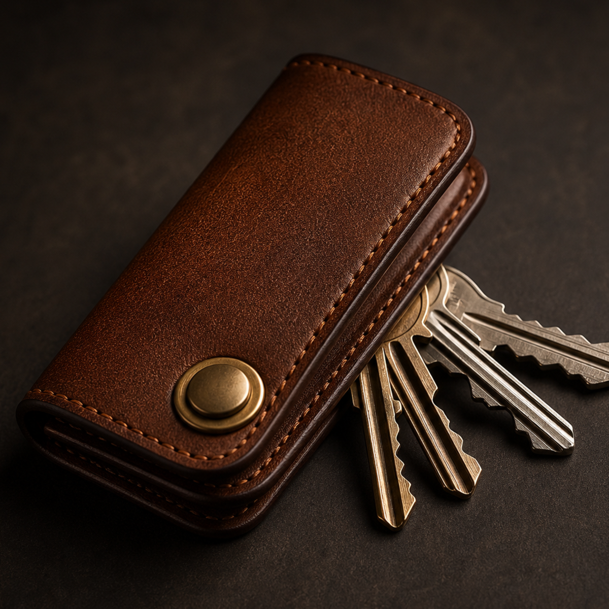 The Keeper — Leather Key Organizer