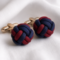 The Knot — Silk Knot Cufflinks