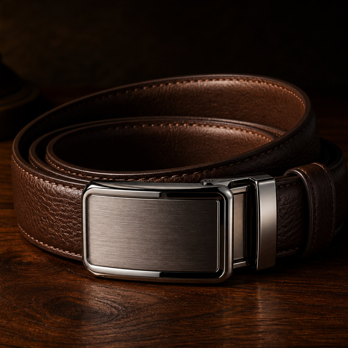The Magistrate's Belt — Leather Dress Belt