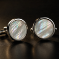 The Mother-of-Pearl — Dress Cufflinks