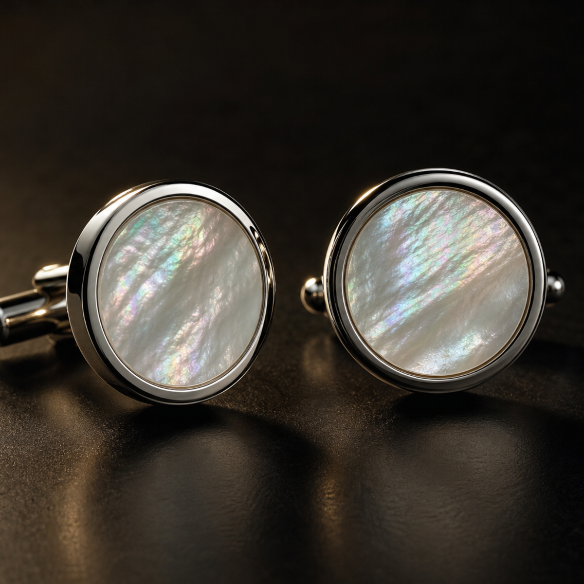 The Mother-of-Pearl — Dress Cufflinks