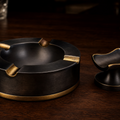The Overseer — Cigar Ashtray & Stand Set