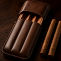 The Portmanteau — Leather Cigar Case