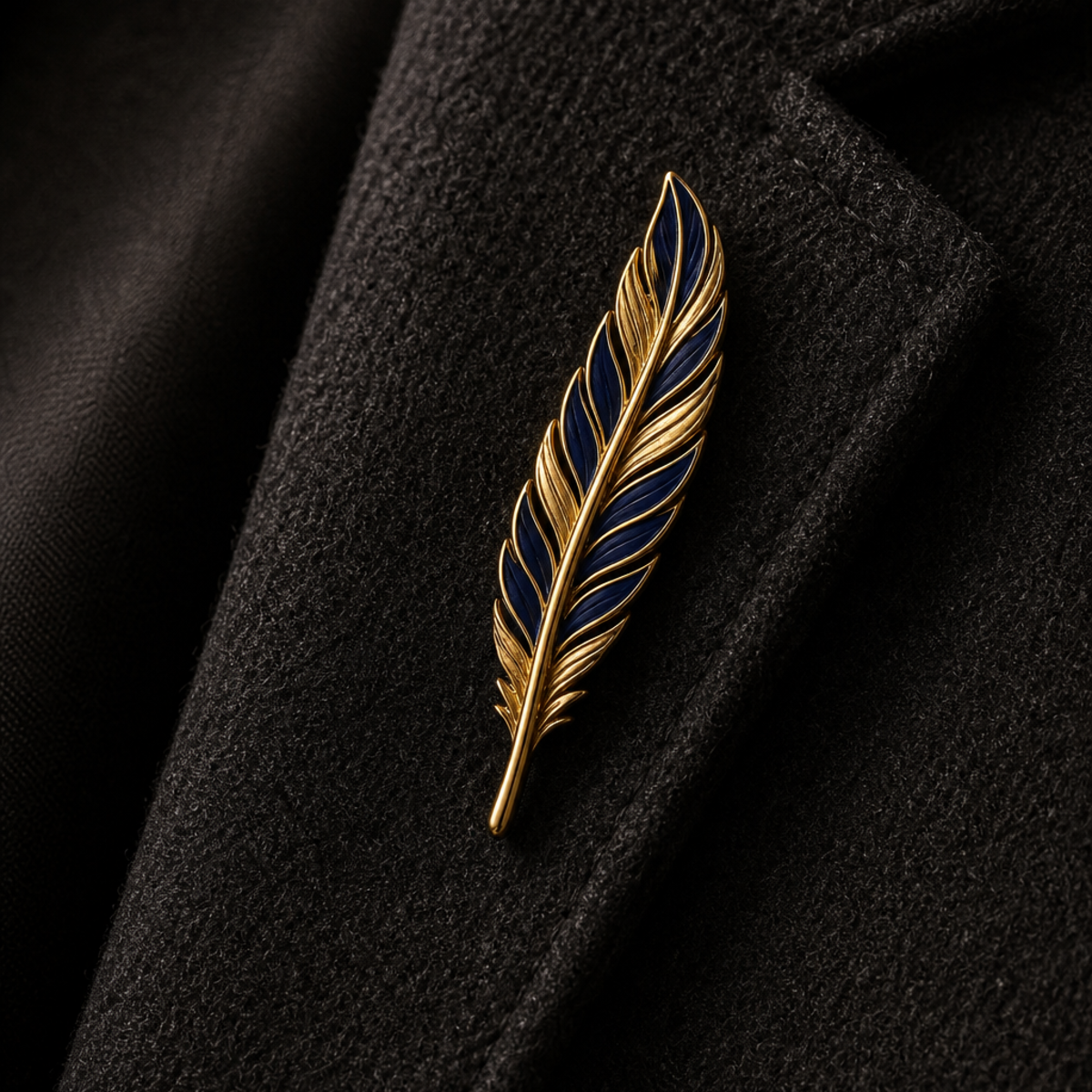 The Quill — Feather Lapel Pin