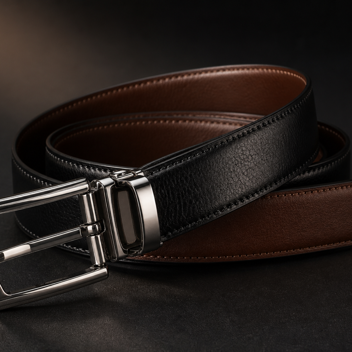 The Reversible — Two-Face Leather Belt