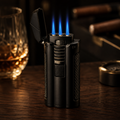 The Torchbearer — Triple-Flame Lighter