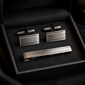 The Witness — Cufflink & Tie Clip Set